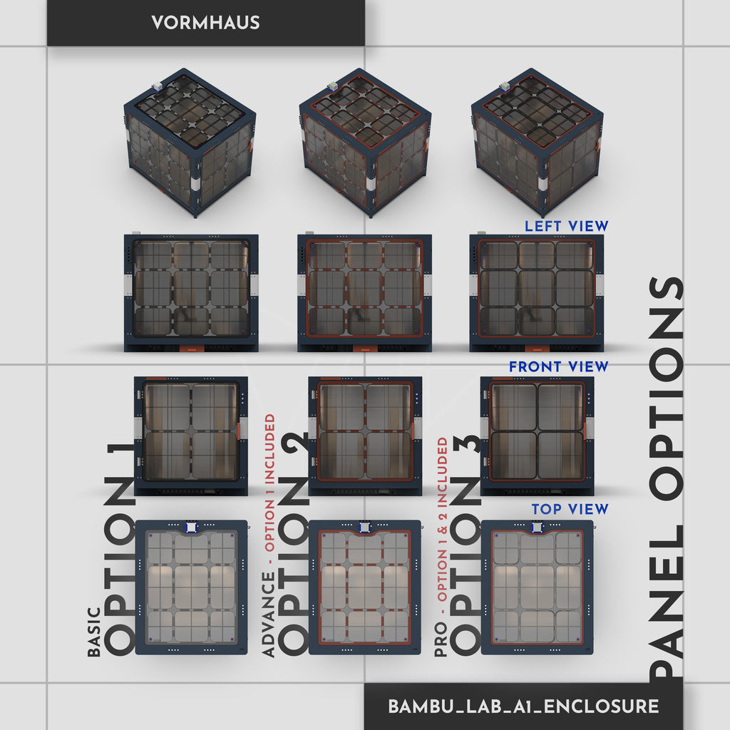 Advance Enclosure STL Pack (Personal Use)