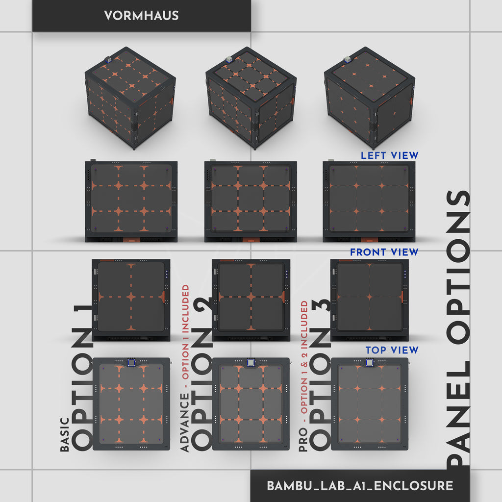 Advance Enclosure STL Pack (Personal Use)