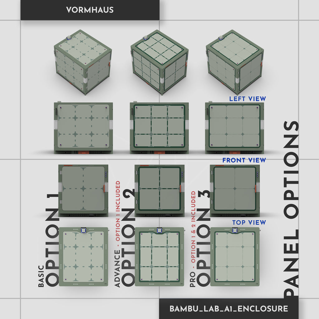 Advance Enclosure STL Pack (Personal Use)