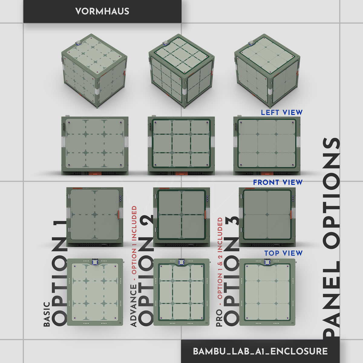 Advance Enclosure STL Pack (Personal Use)