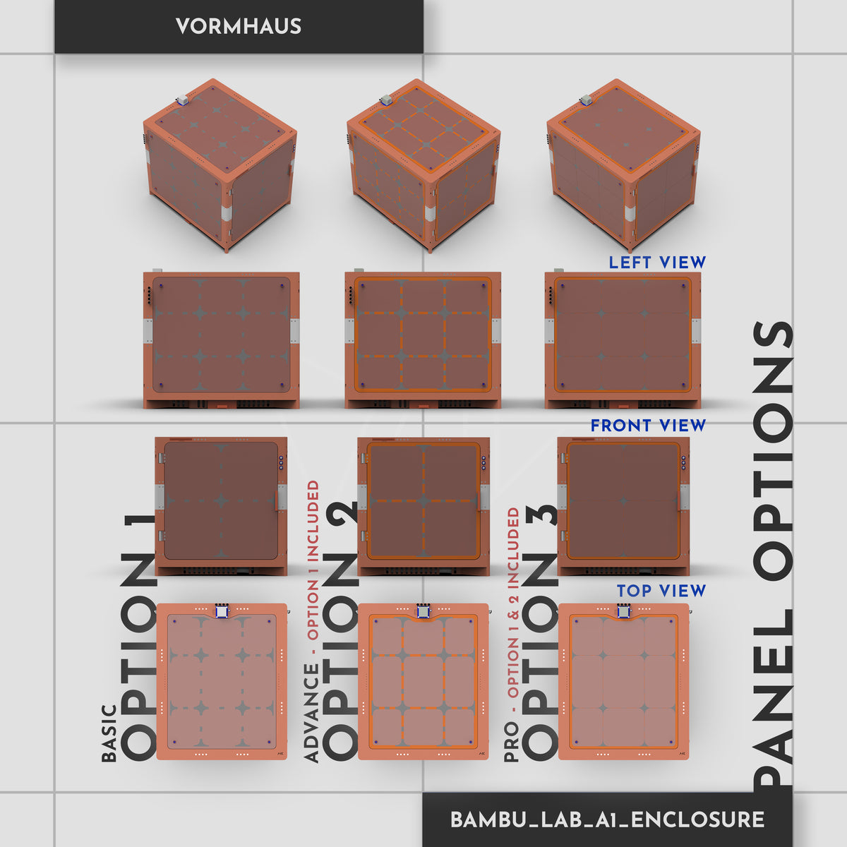 Advance Enclosure STL Pack (Personal Use)